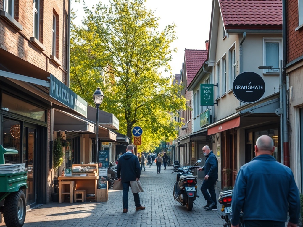 Zimowy krajobraz Szczyrku z widocznymi trasami narciarskimi - oferta pracy w Szczyrku