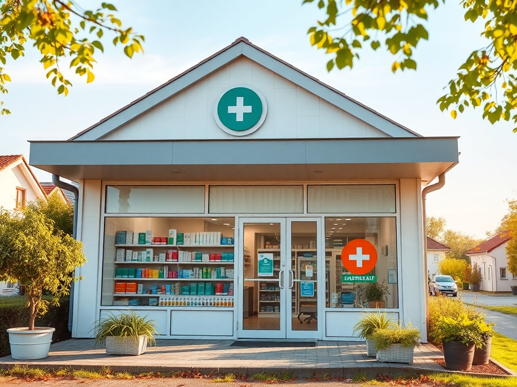 Mapa Szczyrku z zaznaczonymi placówkami medycznymi ilustrująca kolejki do specjalistów w Szczyrku