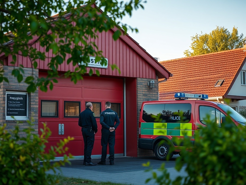 Mapa Szczyrku z zaznaczonymi potencjalnymi obszarami przerw w dostawie prądu 27.04